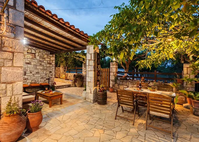 Petalidi Olive Garden Stone Villa